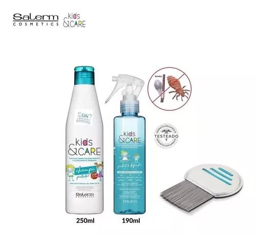 pack prevencion piojos salerm kids&care