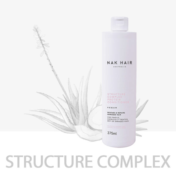 acondicionador nak hair signature structure complex protein