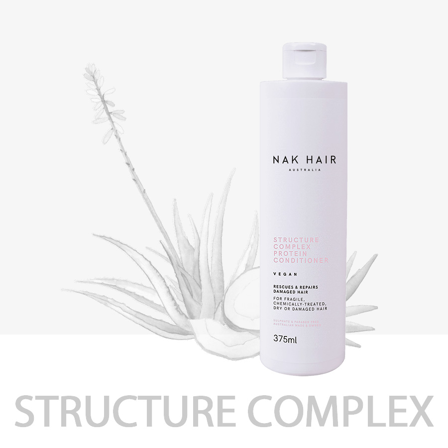 acondicionador nak hair signature structure complex protein