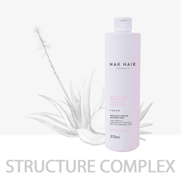 champú nak hair signature structure complex protein