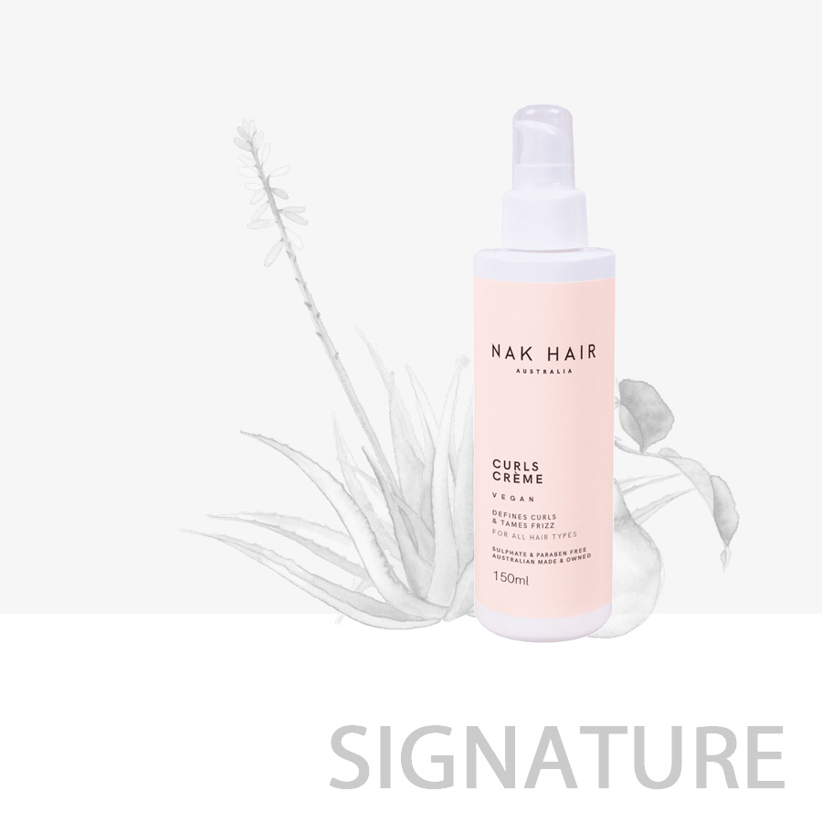 nak hair signature curls creme
