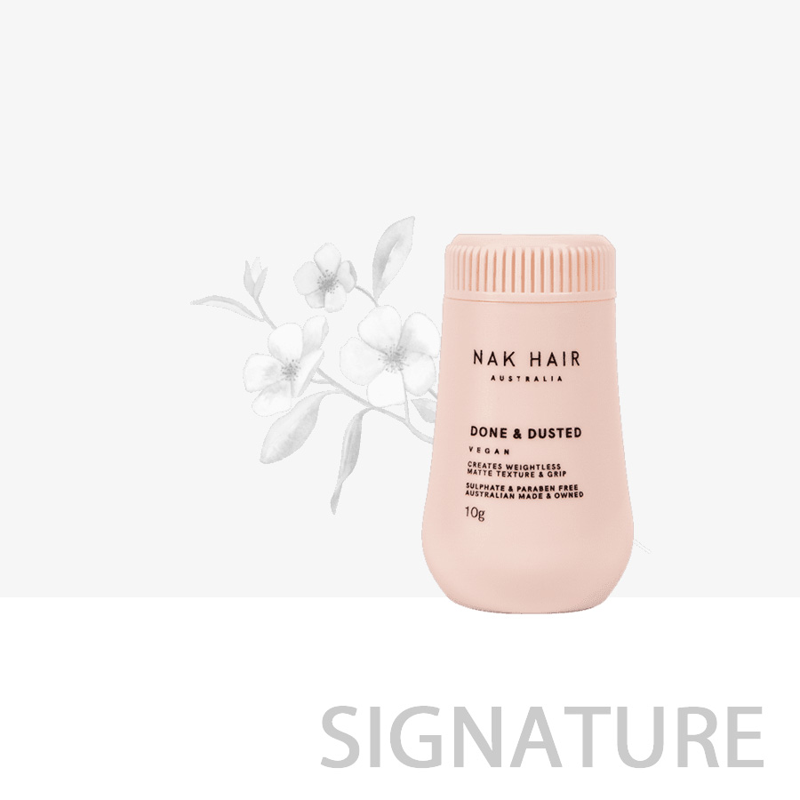 nak hair signature done & dusted volumizador