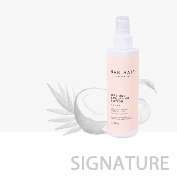 nak hair options sculpting lotion
