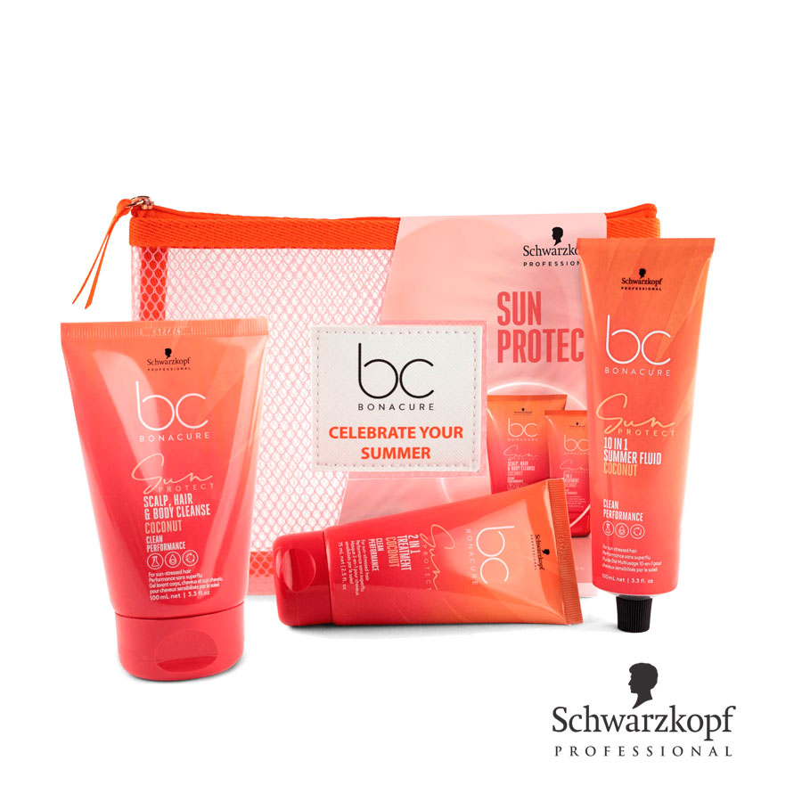 kit bonacure sun protect travel kit bc schwarzkopf