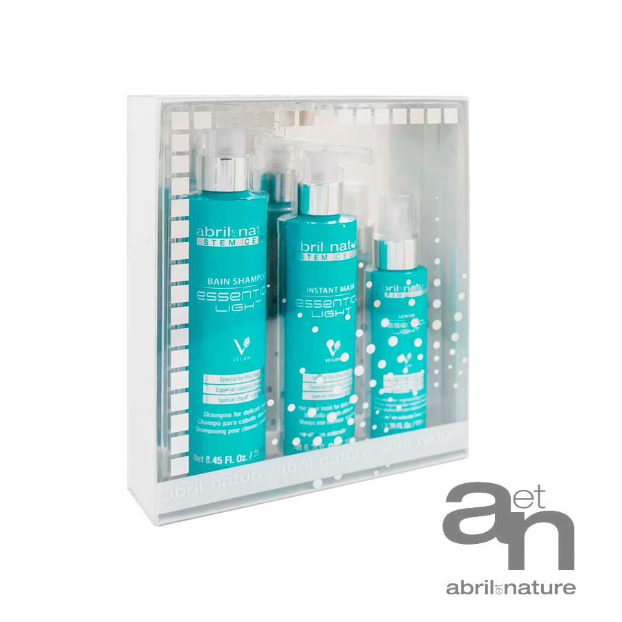 pack especial cabellos finos y delicados essential light abril et nature