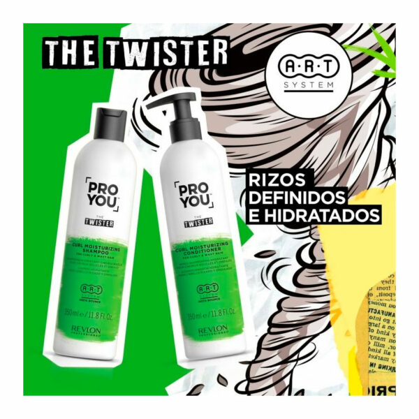 Champú y Gel para rizos Revlon Pro You The Twister