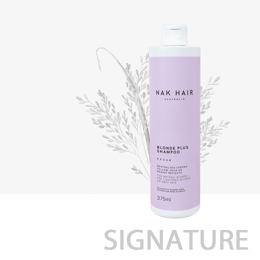 champú nak hair blonde plus