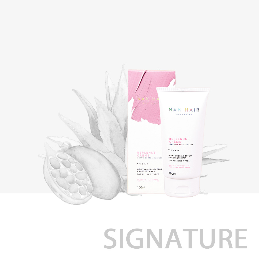 crema nak hair signature replends crème leave-in moisturiser