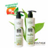 pack bio detox green tea voltage champú + mascarilla