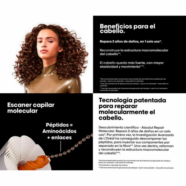 L'oreal Professionnel Absolut Repair Molecular Tratamiento Pre-Champú Cabello Dañado