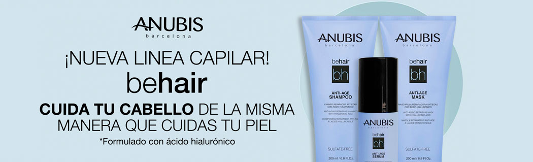 Be Hair Anti Age es la nueva línea Antiedad de Anubis Cosmetics
