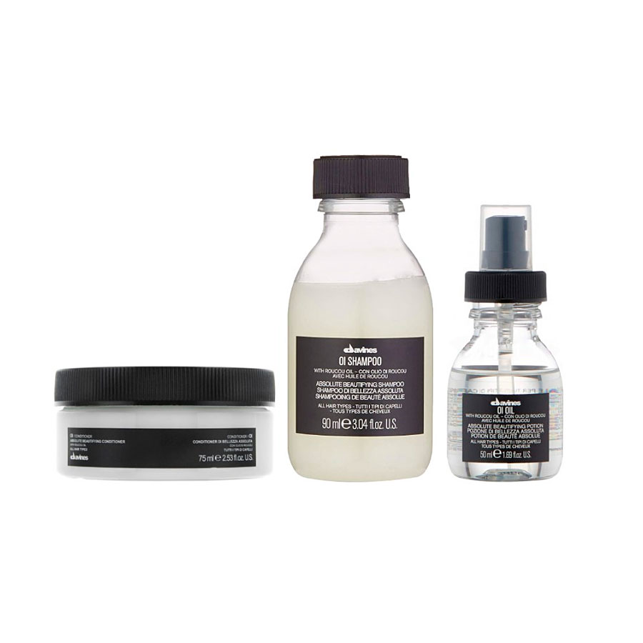 pack anti oxidante davines oi mini kit