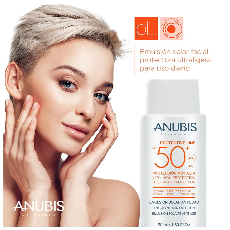 ANUBIS ANTIAGING SPF50+ EMULSION SOLAR CREMA FACIAL