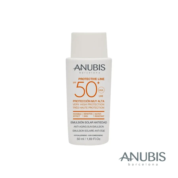 ANUBIS ANTIAGING SPF50+ EMULSION SOLAR CREMA FACIAL
