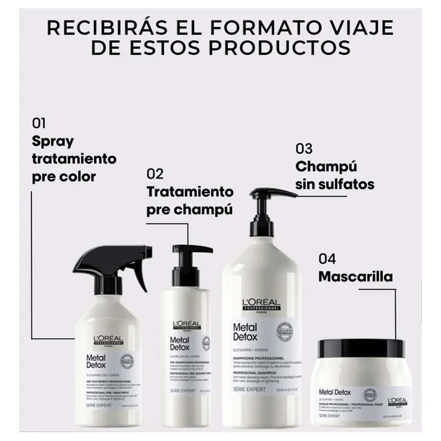 Loreal Professionel Discovery Metal Detox Kit