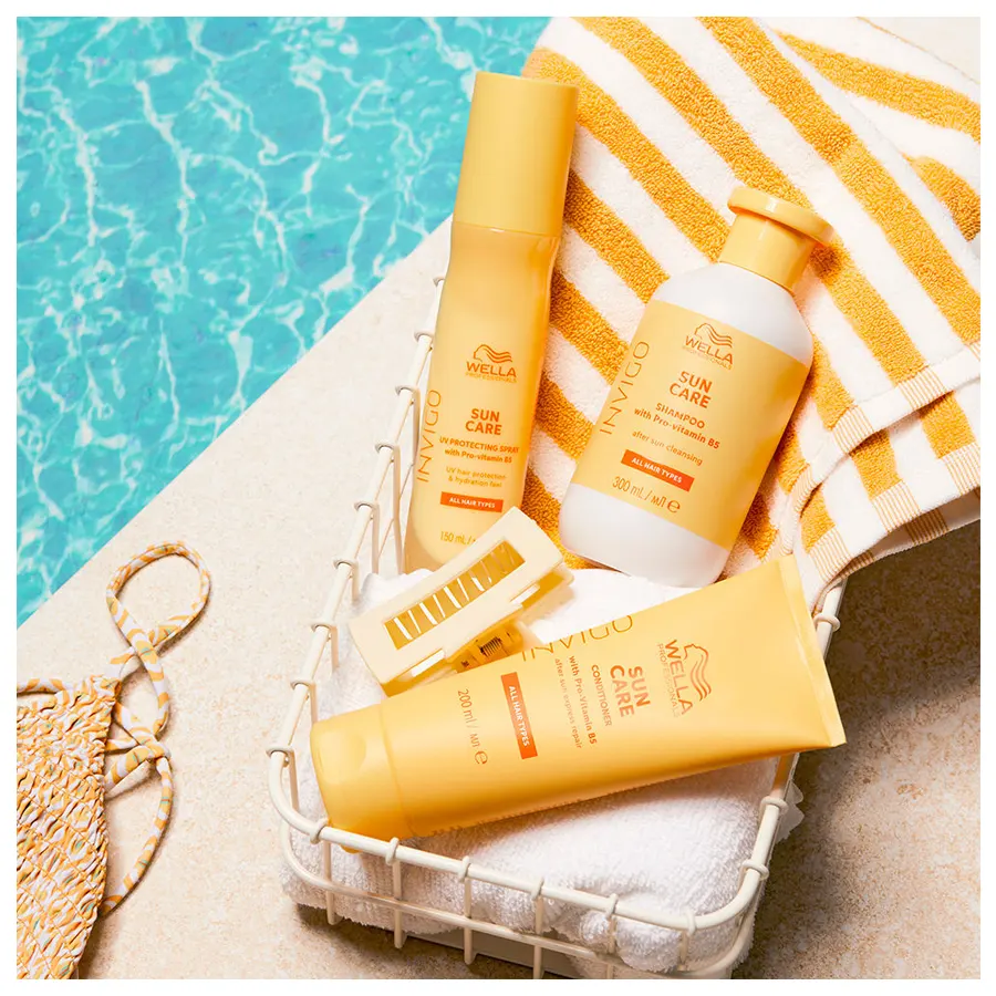 Set Protector Solar Wella Invigo Sun