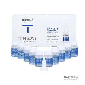 Montibello Treat Naturtech Hair-Loss Control Cryoactive Concentrate: tratamiento activador anticaída que reduce la pérdida del cabello mejorando su anclaje.
