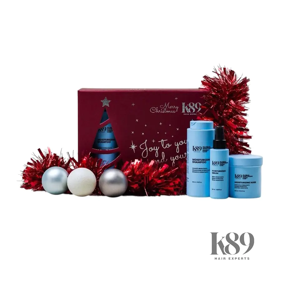 K89 Pack Hidratante, ofrece hidratación profunda y reparación intensiva para restaurar la suavidad, el brillo y la vitalidad del cabello seco.