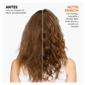 Wella Invigo Nutri-Enrich Pack Trio 2025, pack regalo que ofrece hidratación y nutrición intensa al cabello seco, restaurando su suavidad y manejabilidad.