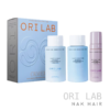 Ori Lab Pack Calm Trio Edit, set hidratante para cueros cabelludos sensibles y cabello seco que calma la irritación aportando suavidad, nutrición y brillo duradero.